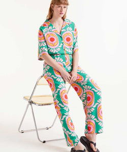 COMPAÑÍA FANTÁSTICA | CURITIBA PRINT PANTS - GREEN