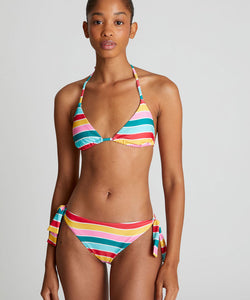 COMPAÑÍA FANTÁSTICA | LOLLYPOP BIKINI TOP TRIANGLE - MULTICOLOR