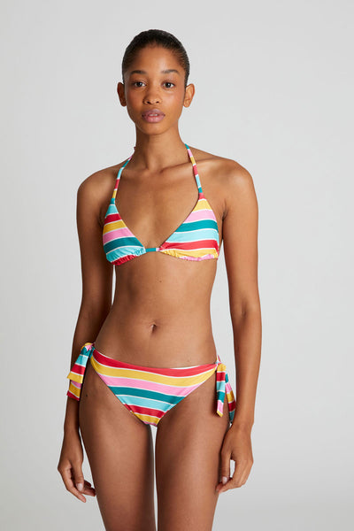 COMPAÑÍA FANTÁSTICA | LOLLYPOP BIKINI TOP TRIANGLE - MULTICOLOR