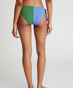 COMPAÑÍA FANTÁSTICA | BIPOLAR BIKINI BOTTOM BRIEFS - GREEN & BLUE