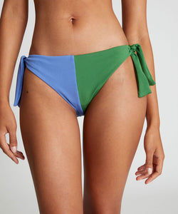 COMPAÑÍA FANTÁSTICA | BIPOLAR BIKINI BOTTOM BRIEFS - GREEN & BLUE
