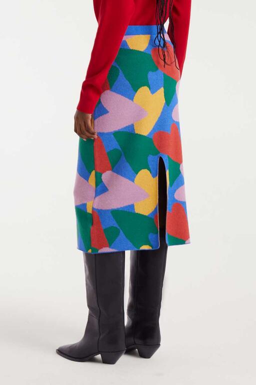 COMPAÑÍA FANTÁSTICA | CUPIDO SKIRT - MULTICOLOR