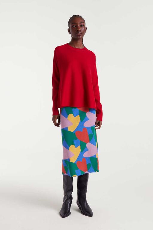 COMPAÑÍA FANTÁSTICA | CUPIDO SKIRT - MULTICOLOR