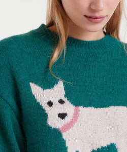 COMPAÑÍA FANTÁSTICA | SCHNAUZER PULLOVER - GREEN