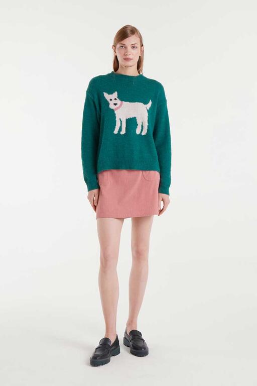 COMPAÑÍA FANTÁSTICA | SCHNAUZER PULLOVER - GREEN
