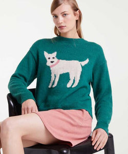 COMPAÑÍA FANTÁSTICA | SCHNAUZER PULLOVER - GREEN