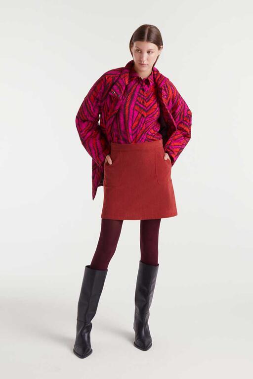 COMPAÑÍA FANTÁSTICA | FEATHER BLOUSE - PINK