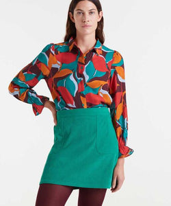 COMPAÑÍA FANTÁSTICA | LEAFS BLOUSE - MULTICOLOR
