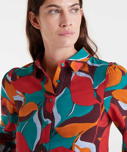 COMPAÑÍA FANTÁSTICA | LEAFS BLOUSE - MULTICOLOR