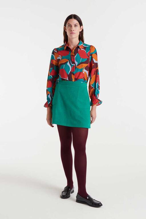 COMPAÑÍA FANTÁSTICA | LEAFS BLOUSE - MULTICOLOR