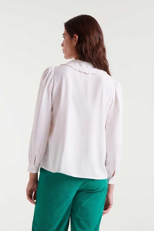 COMPAÑÍA FANTÁSTICA | CIRCUS HEARTS BLOUSE - WHITE