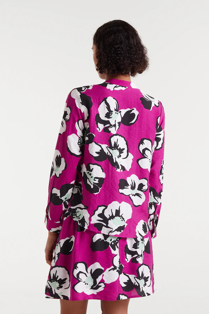 COMPAÑÍA FANTÁSTICA | PANSY BLOUSE - MAGENTA