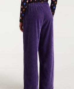 COMPAÑÍA FANTÁSTICA | VELVET COMFY TROUSERS - VIOLET
