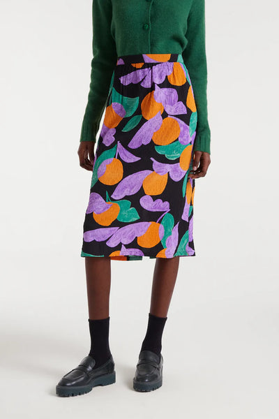 COMPAÑÍA FANTÁSTICA | APRICOT MIDI SKIRT - VIOLET