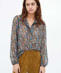 COMPAÑÍA FANTÁSTICA | FLOWER POTPOURRI BLOUSE - MULTI
