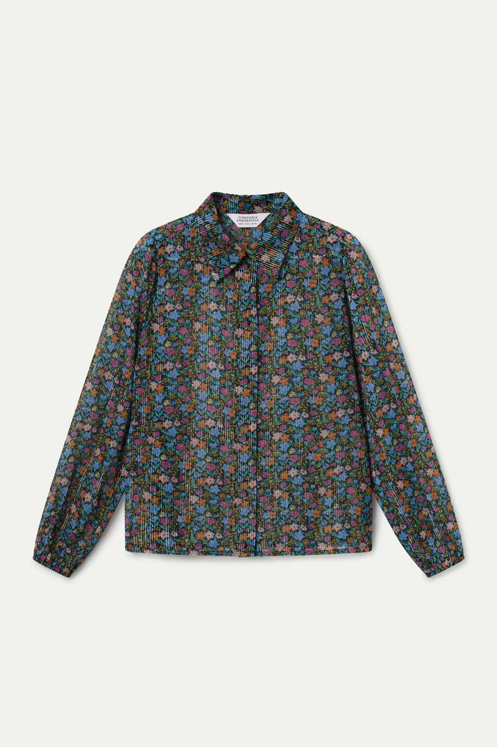COMPAÑÍA FANTÁSTICA | FLOWER POTPOURRI BLOUSE - MULTI