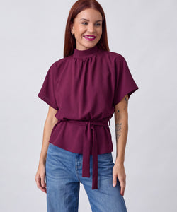 GIRL TOP - BERRY