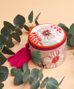 POSY TRINKET BOX - LIGHT PINK