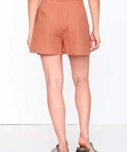 AVALYN SHORTS - RUST