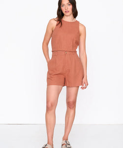 AVALYN SHORTS - RUST
