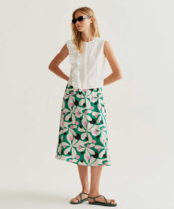 COMPAÑÍA FANTÁSTICA | SARA RUFFLE TOP - WHITE