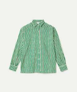 COMPAÑÍA FANTÁSTICA | VERTICAL STRIPE BLOUSE - GREEN