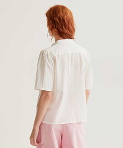 COMPAÑÍA FANTÁSTICA | CHERRY BLOUSE - WHITE