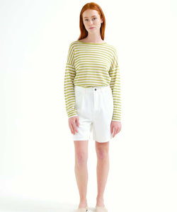 COMPAÑÍA FANTÁSTICA | DIEKE STRIPED TEE - GREEN