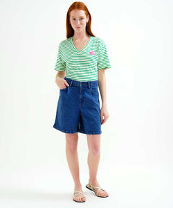 COMPAÑÍA FANTÁSTICA | STAR STRIPED TEE - GREEN