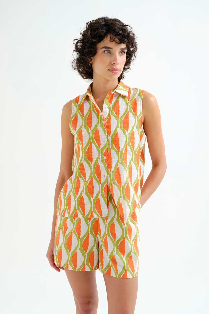 COMPAÑÍA FANTÁSTICA | SOLEIL BLOUSE - MULTI