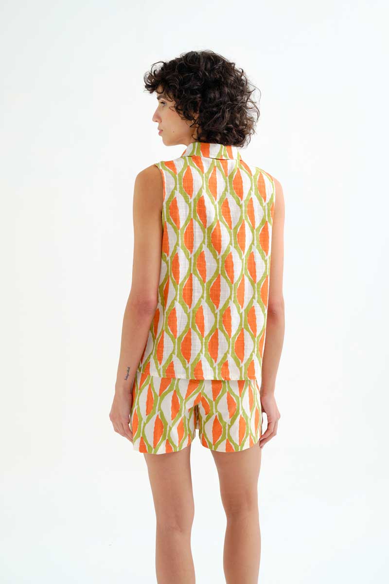 COMPAÑÍA FANTÁSTICA | SOLEIL BLOUSE - MULTI