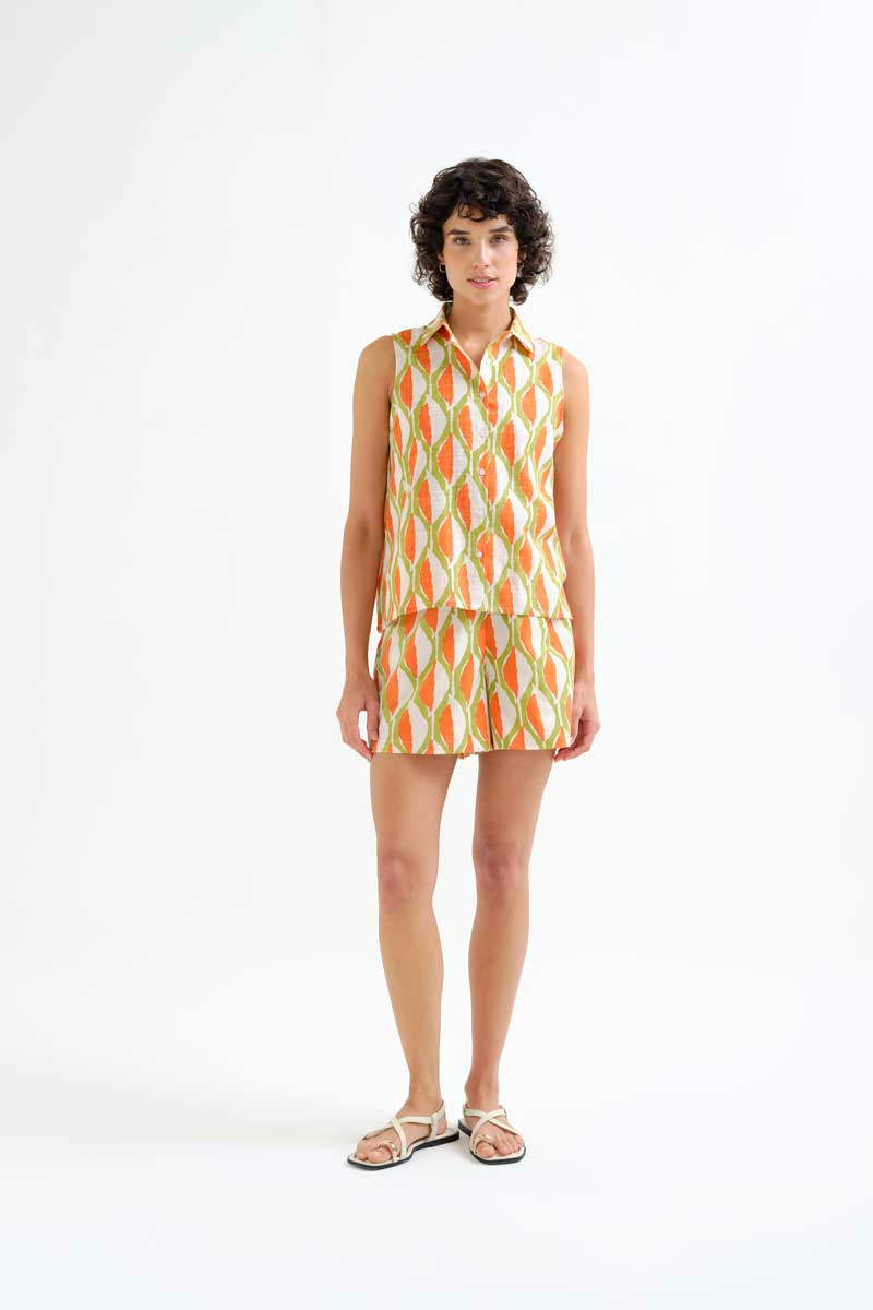COMPAÑÍA FANTÁSTICA | SOLEIL BLOUSE - MULTI