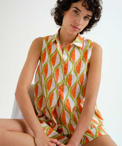 COMPAÑÍA FANTÁSTICA | SOLEIL BLOUSE - MULTI