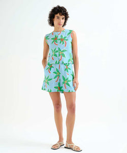 COMPAÑÍA FANTÁSTICA | SENA LEAVES SHORTS - BLUE