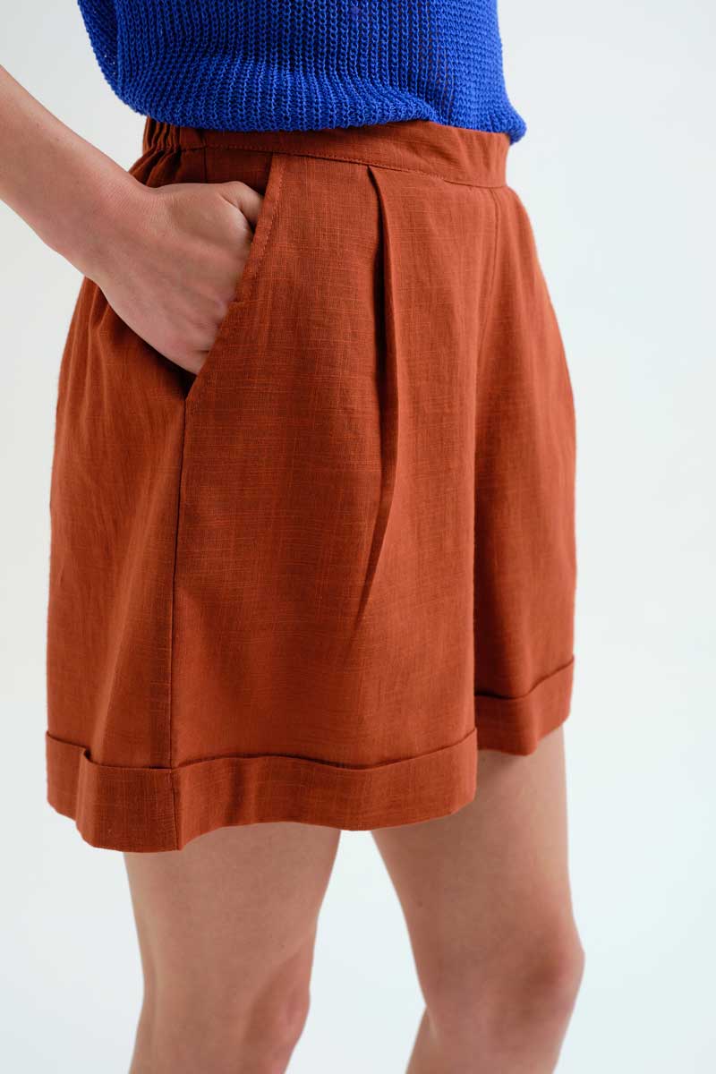 COMPAÑÍA FANTÁSTICA | SANNA SHORTS - TERRACOTTA