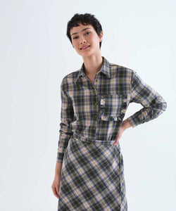 COMPAÑÍA FANTÁSTICA | LONNI CHECKED SHIRT - GREEN