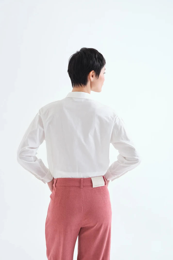 COMPAÑÍA FANTÁSTICA | PRINTED FLOWER BLOUSE - WHITE