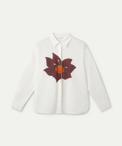 COMPAÑÍA FANTÁSTICA | PRINTED FLOWER BLOUSE - WHITE