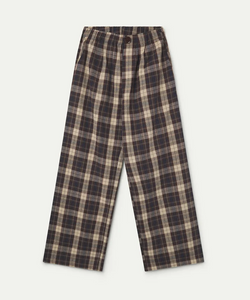 COMPAÑÍA FANTÁSTICA | BO CHECKED TROUSERS - BROWN