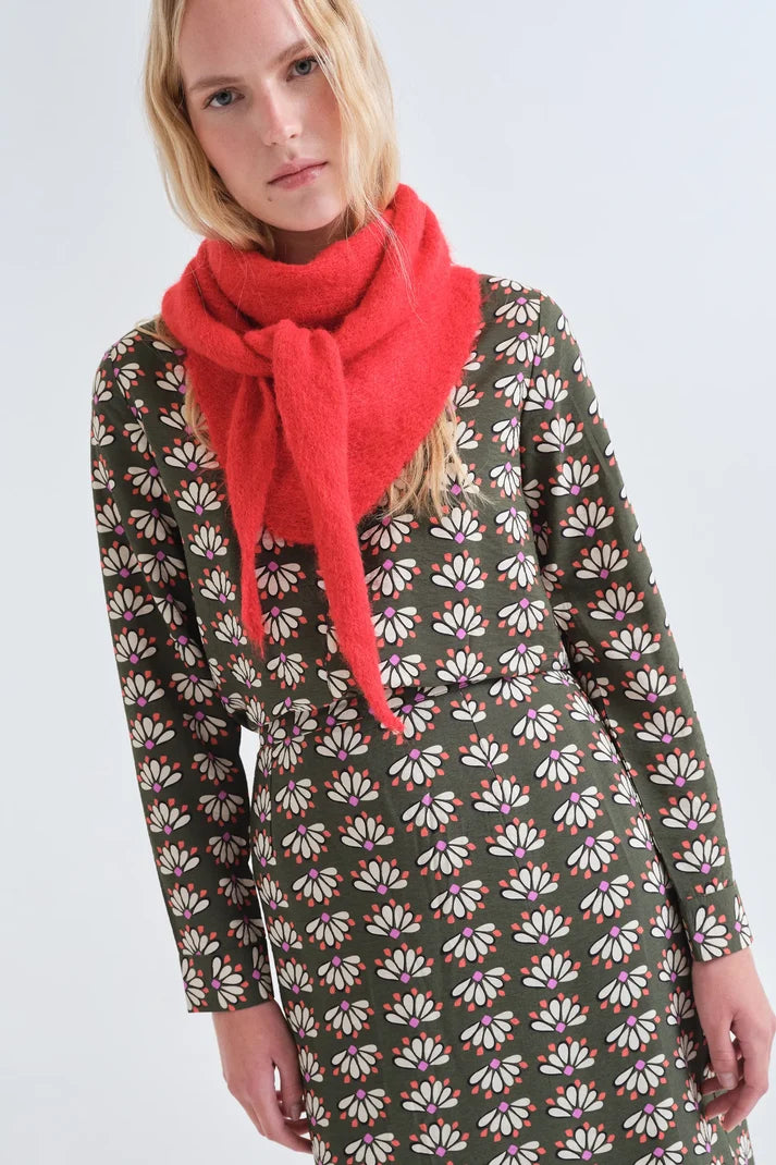 COMPAÑÍA FANTÁSTICA | JOSHY GEOMETRIC BLOUSE - GREEN
