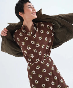 COMPAÑÍA FANTÁSTICA | FRIEKE PRINTED BLOUSE - BROWN