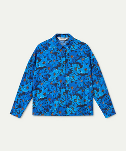 COMPAÑÍA FANTÁSTICA | THIRZA PRINTED BLOUSE - BLUE