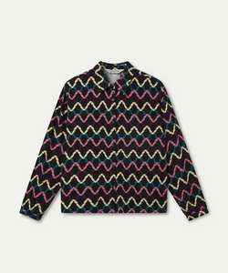 COMPAÑÍA FANTÁSTICA | FLEUR PRINTED BLOUSE - BLACK