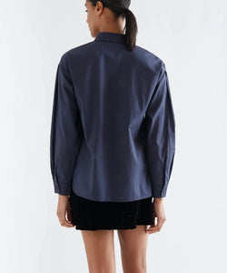 COMPAÑÍA FANTÁSTICA | PRINTED FLOWER BLOUSE - BLUE