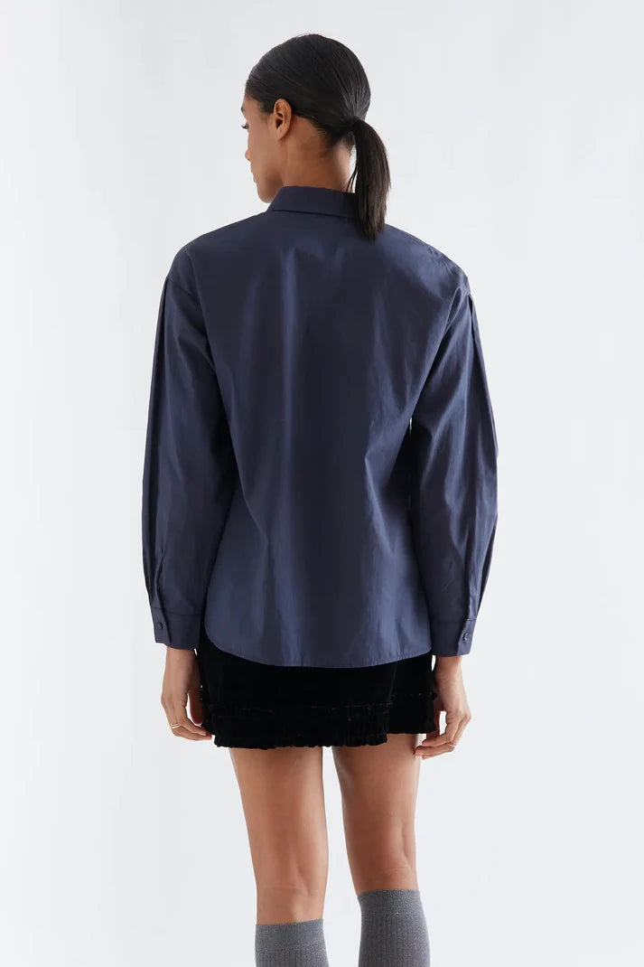 COMPAÑÍA FANTÁSTICA | PRINTED FLOWER BLOUSE - BLUE