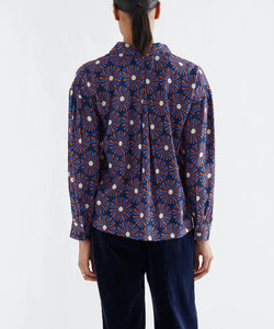 COMPAÑÍA FANTÁSTICA | NESHA PRINTED BLOUSE - BLUE