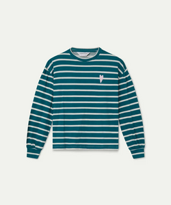 COMPAÑÍA FANTÁSTICA | JANNEKE STRIPED SHIRT - PETROL