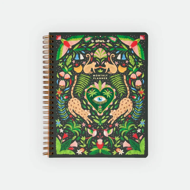 ATWTS | MONTHLY PLANNER - GREEN JUNGLE