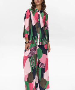 NÜMPH | VIXA SHIRT - DARK SAPPHIRE