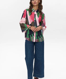 NÜMPH | VIXA SHIRT - DARK SAPPHIRE